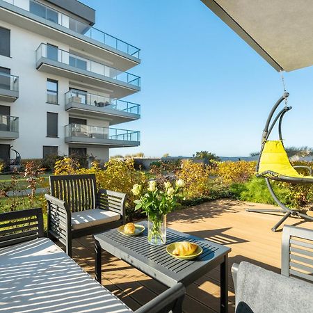 Ferienwohnung Opal Parter Z Widokiem Na Morze W Gardenia Dziwnów Exterior foto