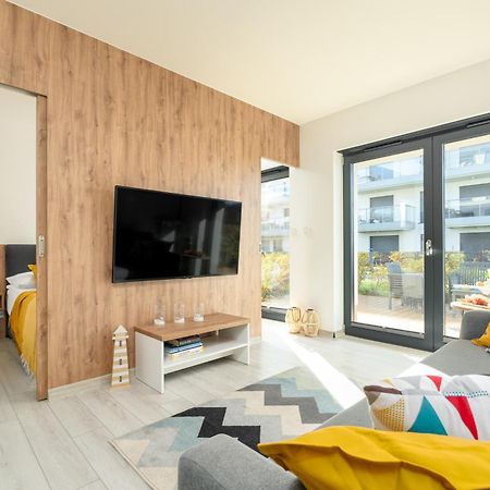 Ferienwohnung Opal Parter Z Widokiem Na Morze W Gardenia Dziwnów Exterior foto