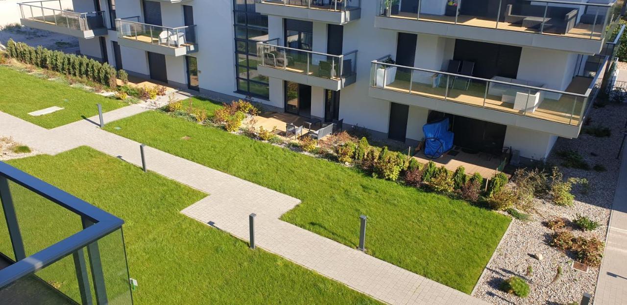 Ferienwohnung Opal Parter Z Widokiem Na Morze W Gardenia Dziwnów Exterior foto