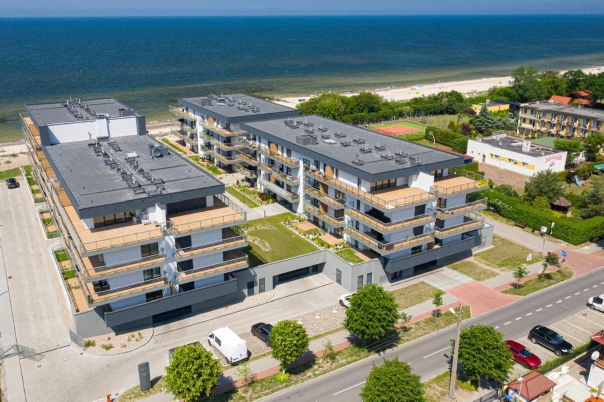 Ferienwohnung Opal Parter Z Widokiem Na Morze W Gardenia Dziwnów Exterior foto