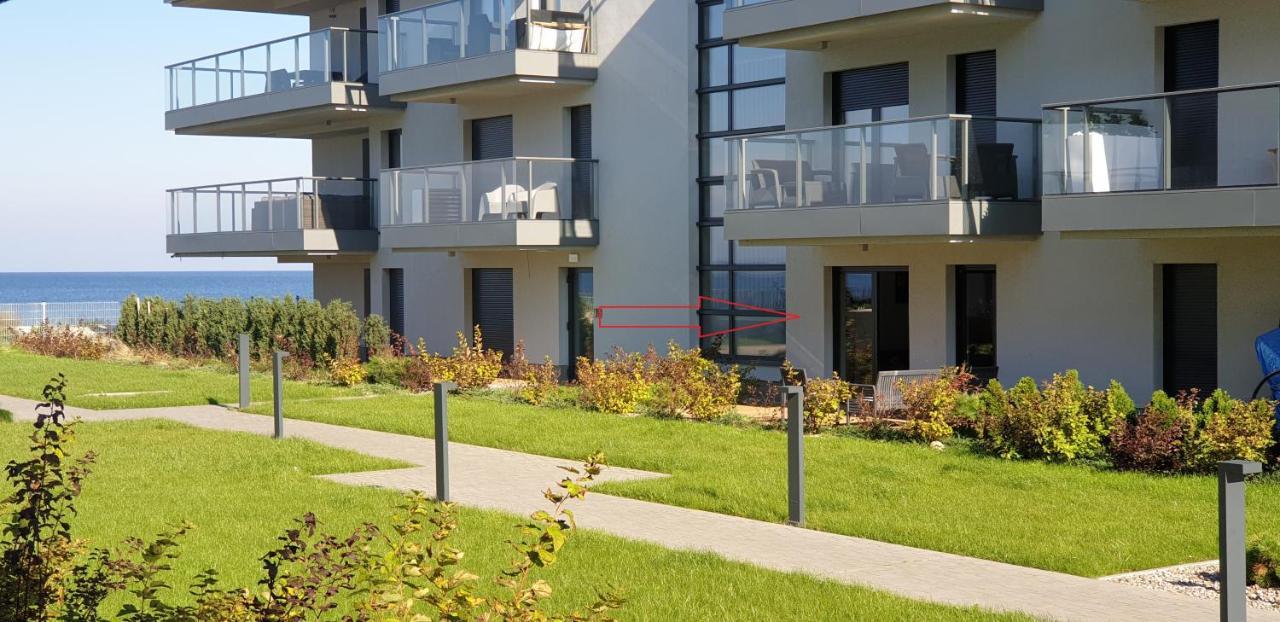 Ferienwohnung Opal Parter Z Widokiem Na Morze W Gardenia Dziwnów Exterior foto
