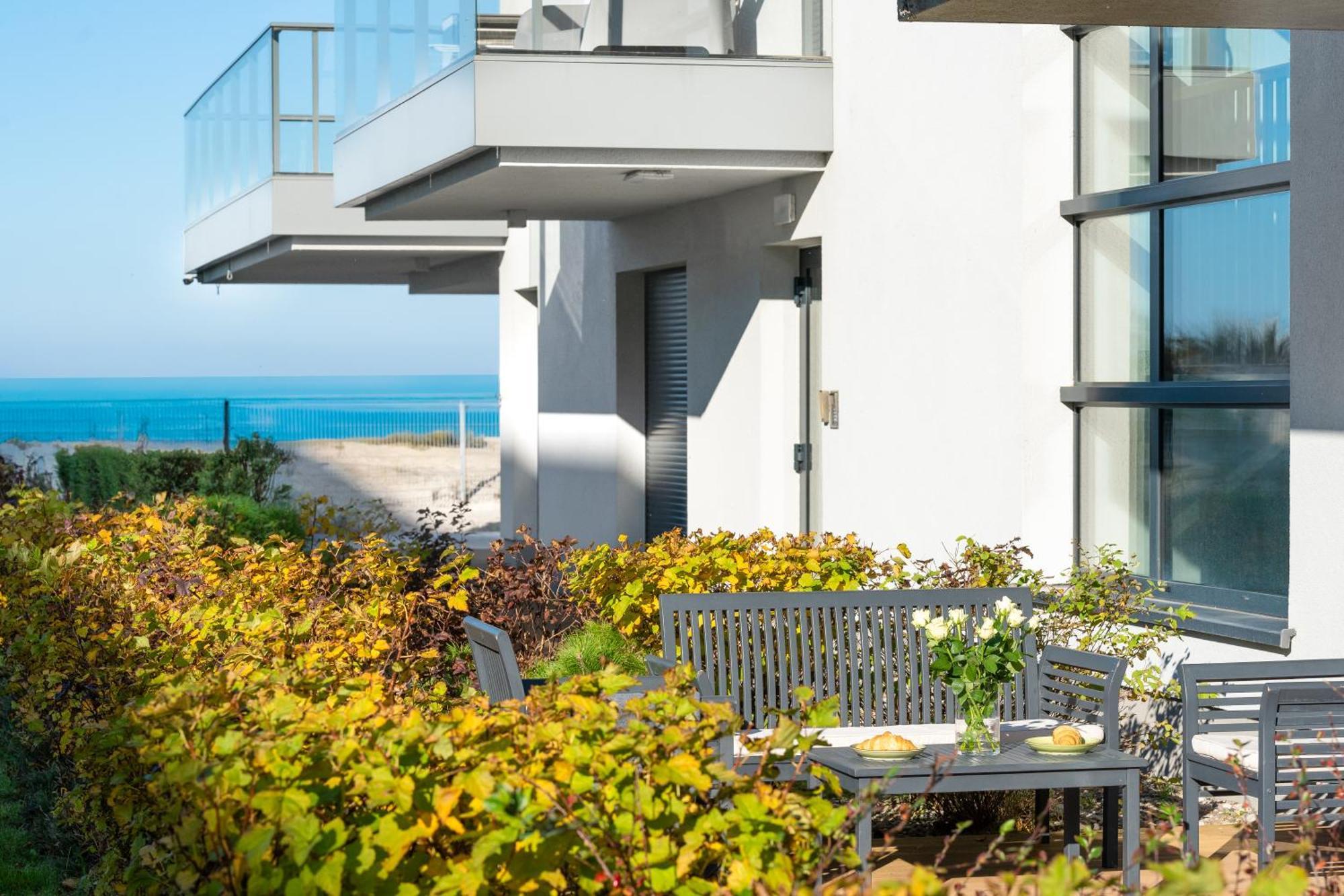 Ferienwohnung Opal Parter Z Widokiem Na Morze W Gardenia Dziwnów Exterior foto