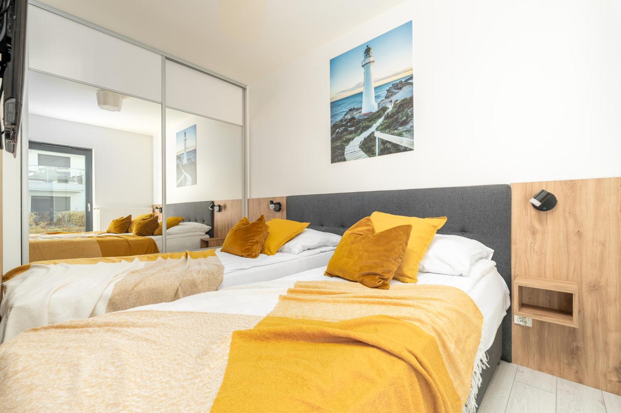 Ferienwohnung Opal Parter Z Widokiem Na Morze W Gardenia Dziwnów Exterior foto