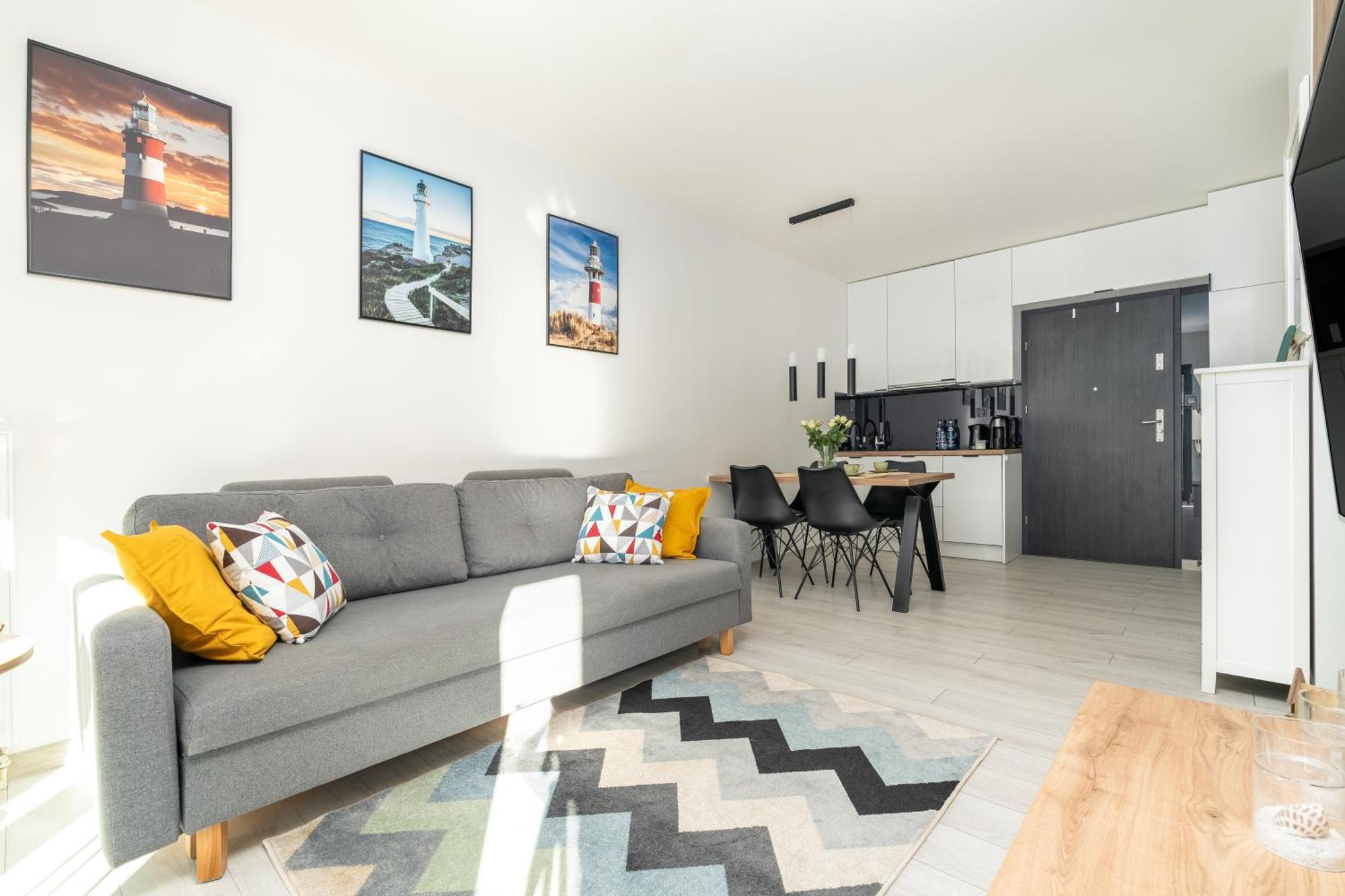 Ferienwohnung Opal Parter Z Widokiem Na Morze W Gardenia Dziwnów Exterior foto